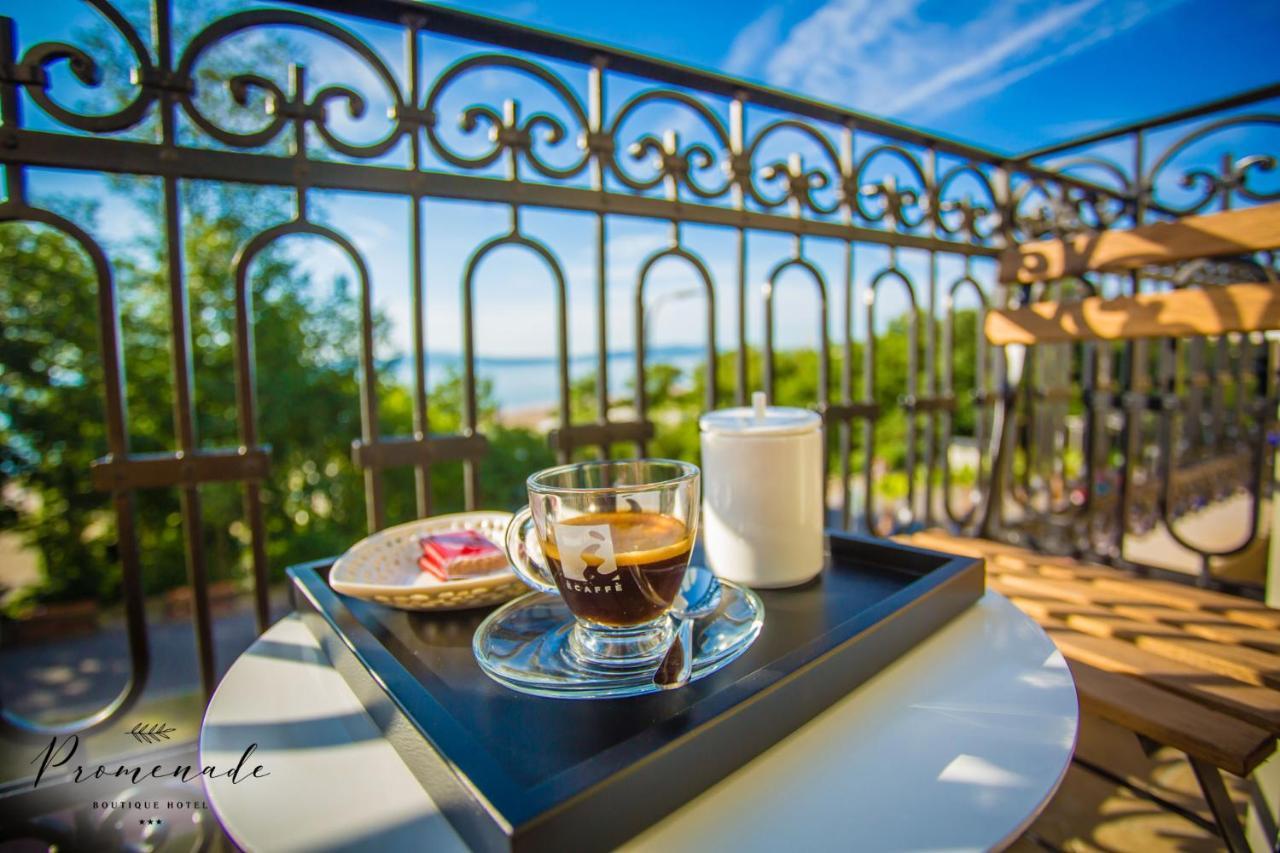 Hotel Residence Promenade 布尔加斯 外观 照片 A cup of coffee