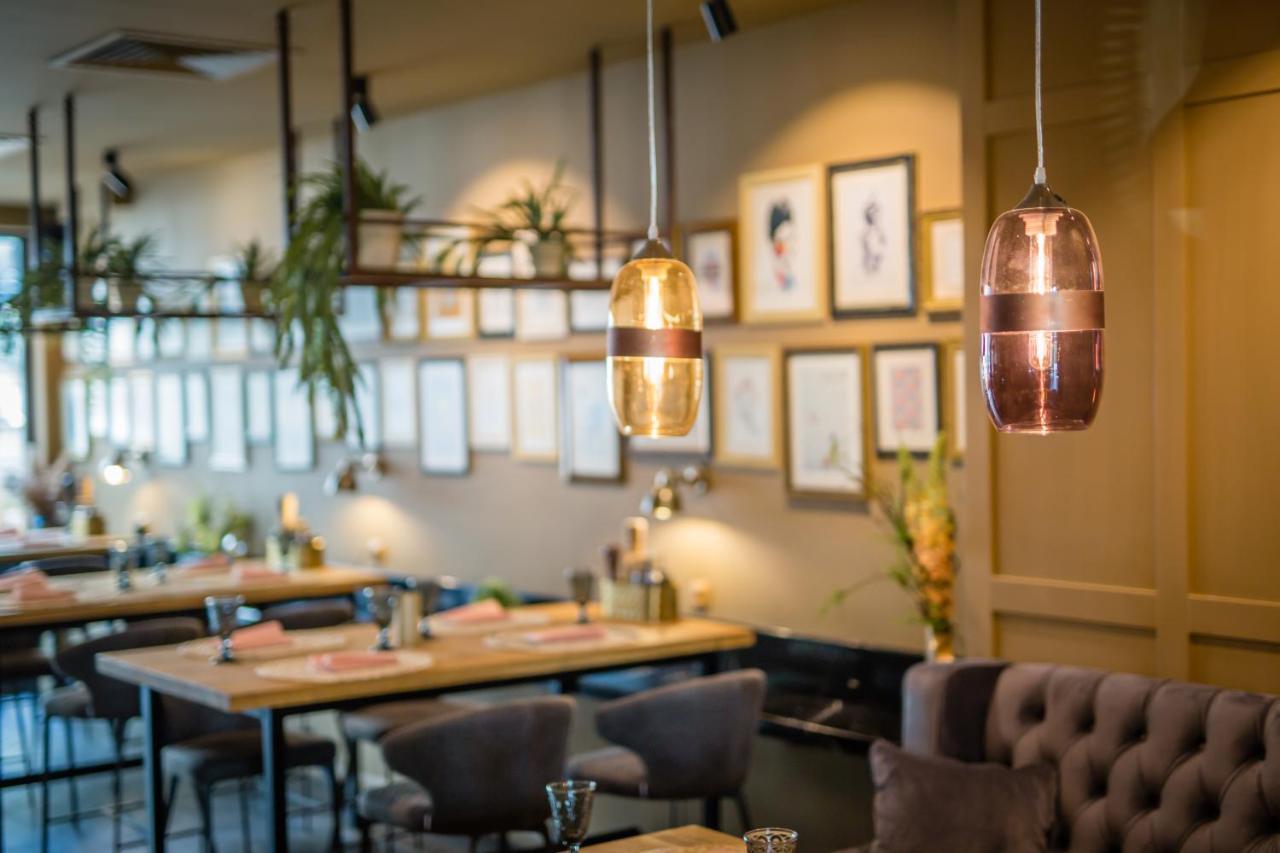 Hotel Residence Promenade 布尔加斯 外观 照片 Restaurant interior