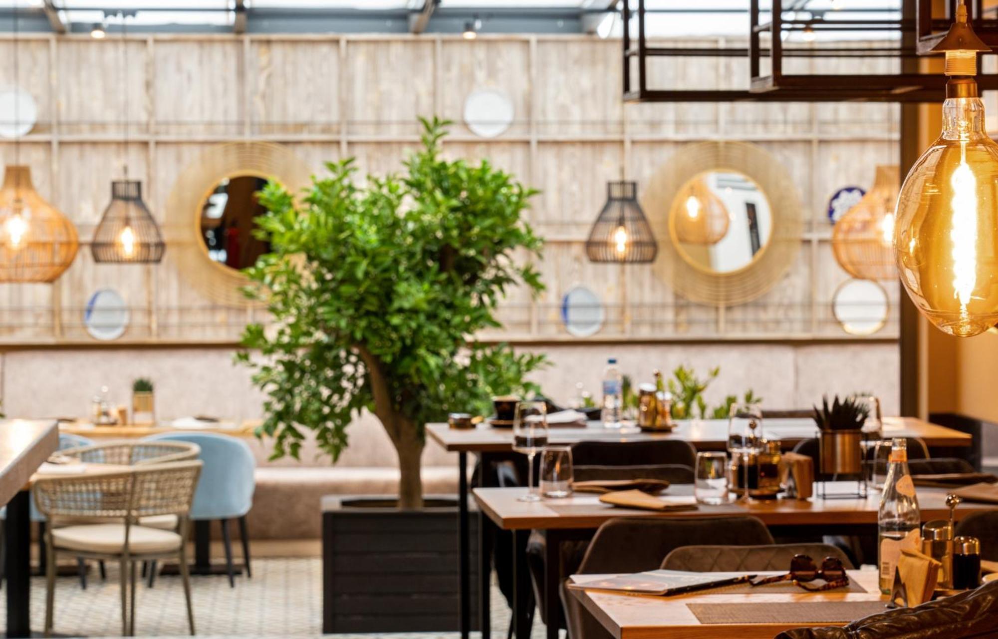 Hotel Residence Promenade 布尔加斯 外观 照片 Restaurant interior
